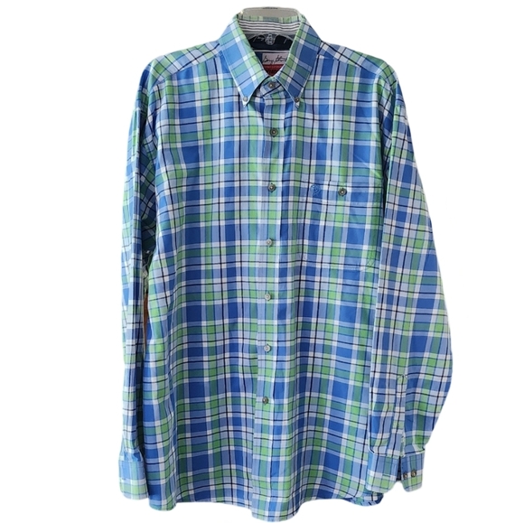 Wrangler George Strait Cowboy‎ Cut Collection Men's XL Multicolor Plaid S… - Picture 1 of 6